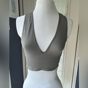Out From Under Hailey Seamless Plunge Bra Top